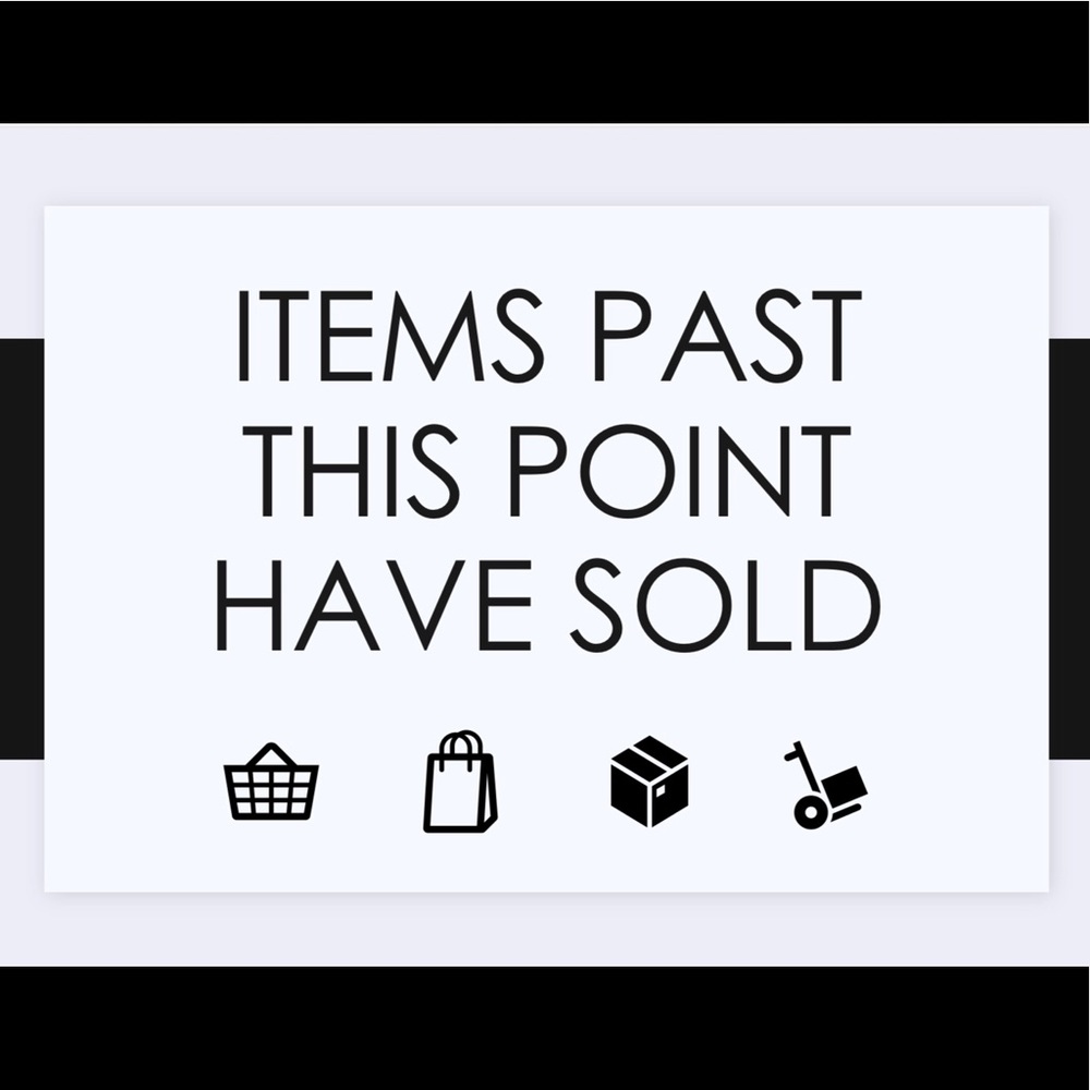 🛍 🛒 SOLD! 🛒 🛍